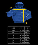 Blue Gopo Embroidered Hoodie