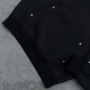 Black Gopo Embroidered Hoodie