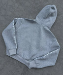 Gray Gopo Embroidered Hoodie