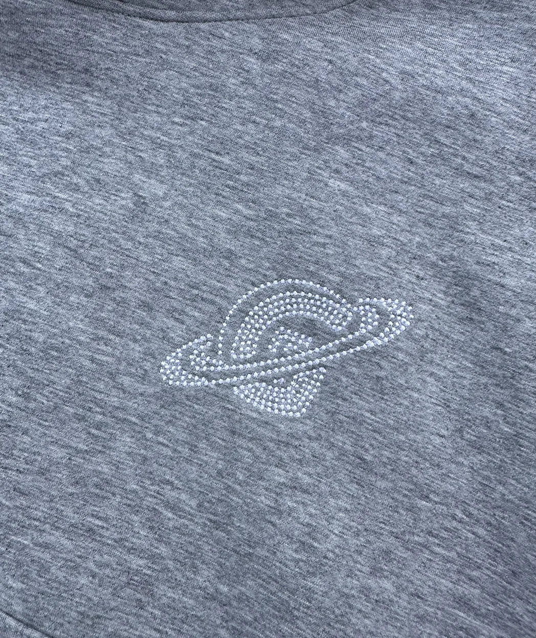 Gray Gopo Embroidered Hoodie