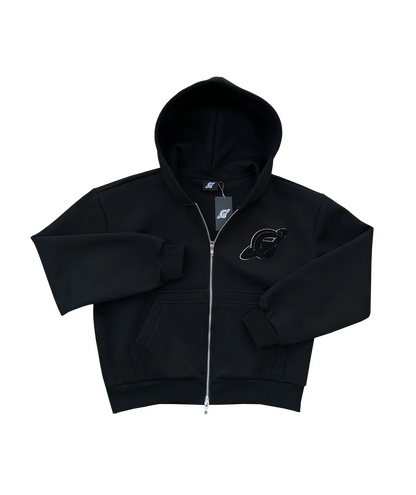 Hoodie Zip Gopo Negro