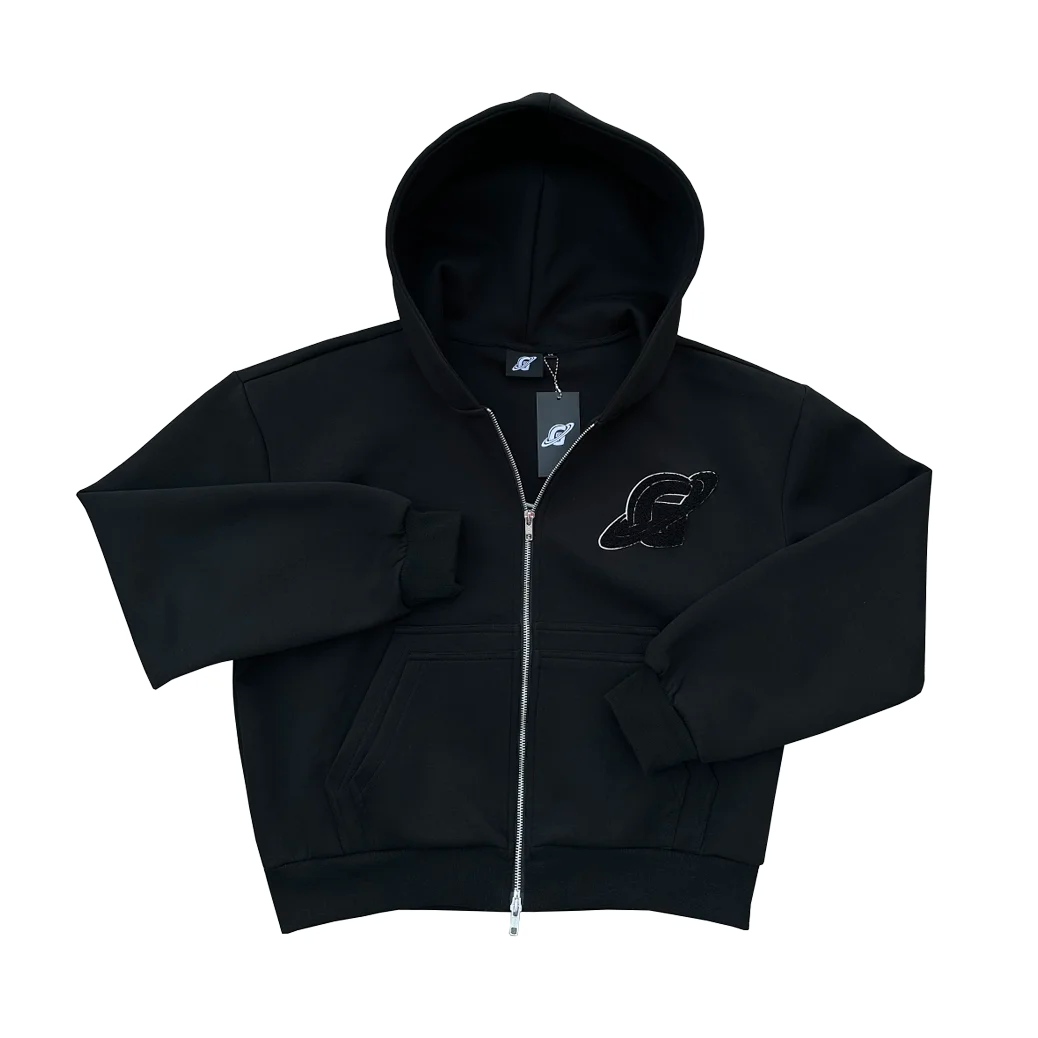 Hoodie Zip Gopo Schwarz