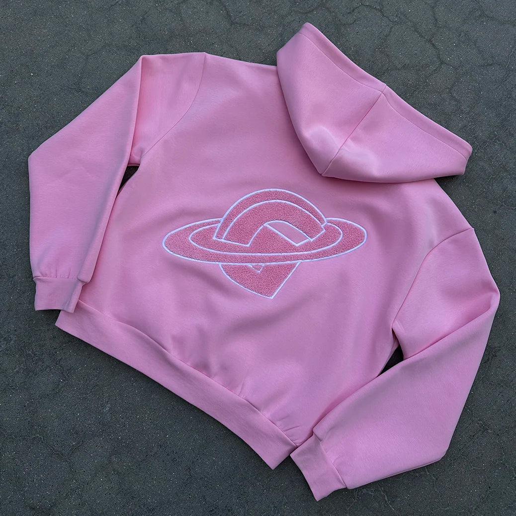 Hoodie Zip Gopo Pink