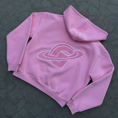 Hoodie Zip Gopo Pink