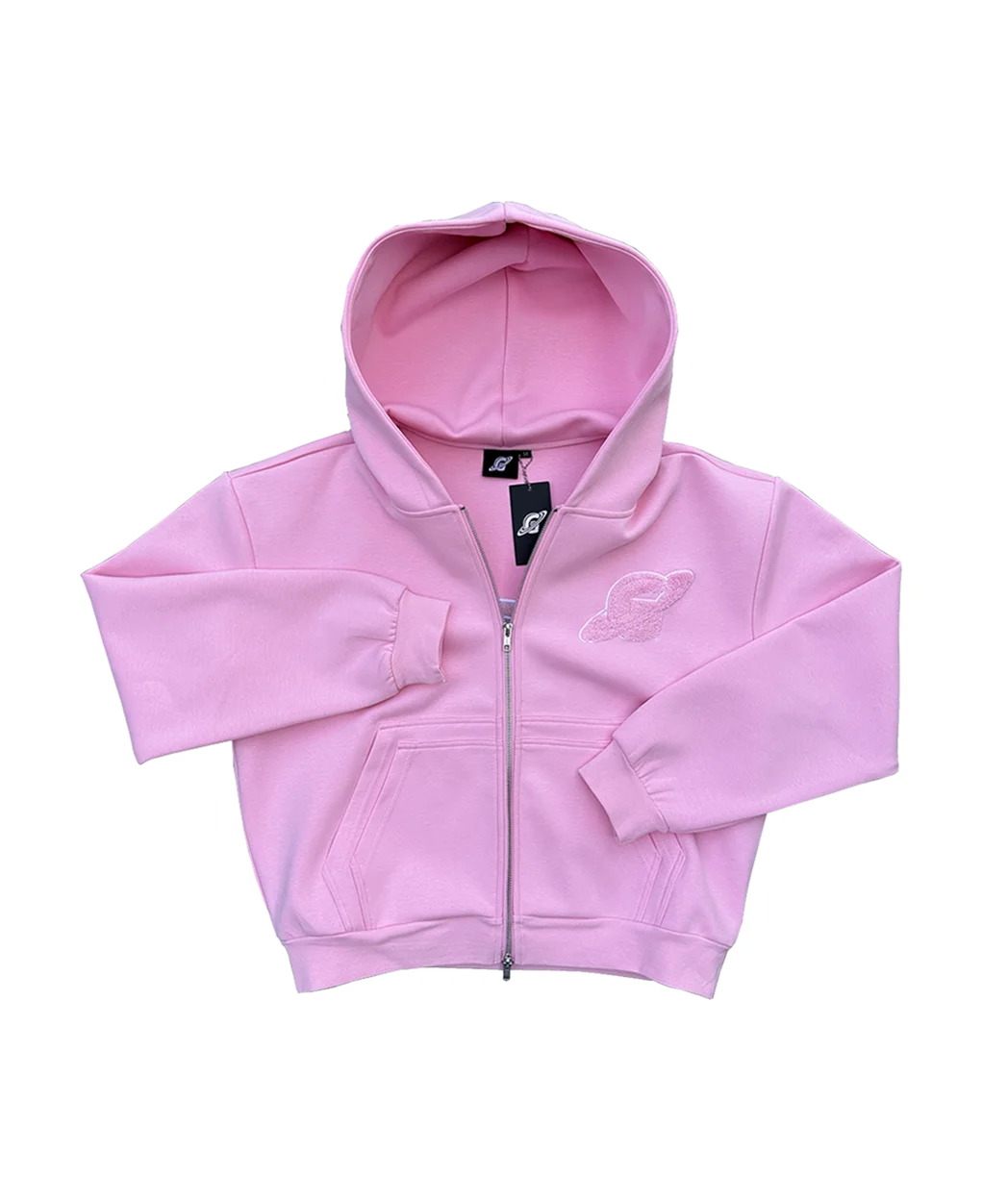 Hoodie Zip Gopo Rosa