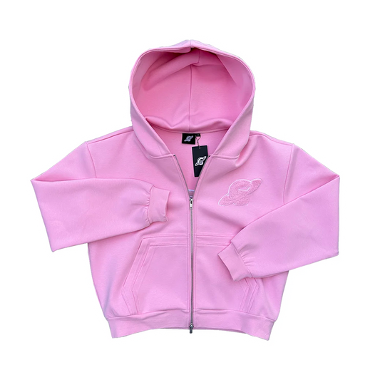Hoodie Zip Gopo Pink