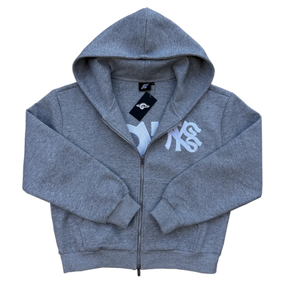 Hoodie Zip GS x New York Gopo Gray