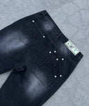 Black Gopo Flare Jean