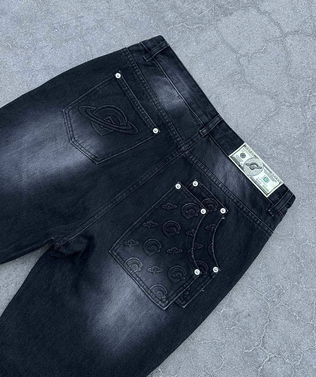 Black Gopo Flare Jean