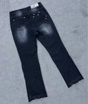 Black Gopo Flare Jean