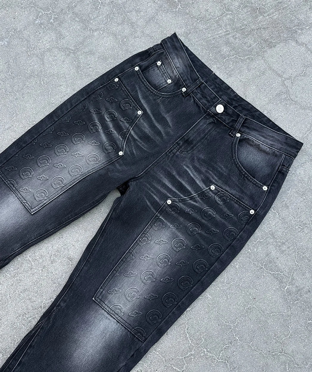 Black Gopo Flare Jean