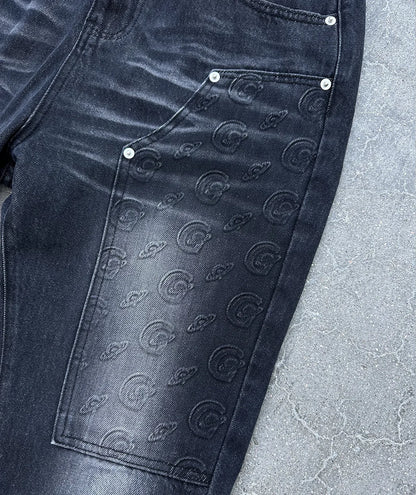 Black Gopo Flare Jean