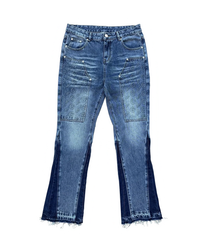 Blue Gopo Flare Jean