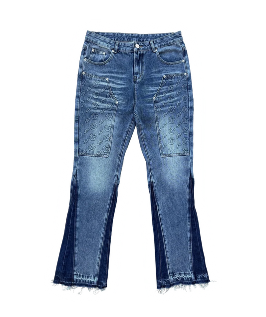 Blue Gopo Flare Jean