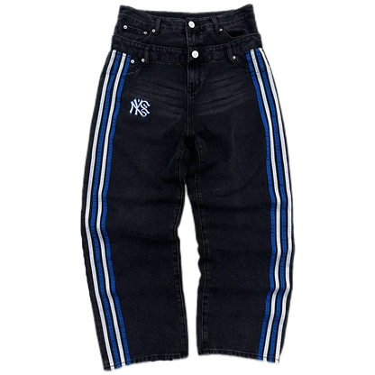 Jeans Double Waist Gopo Blue