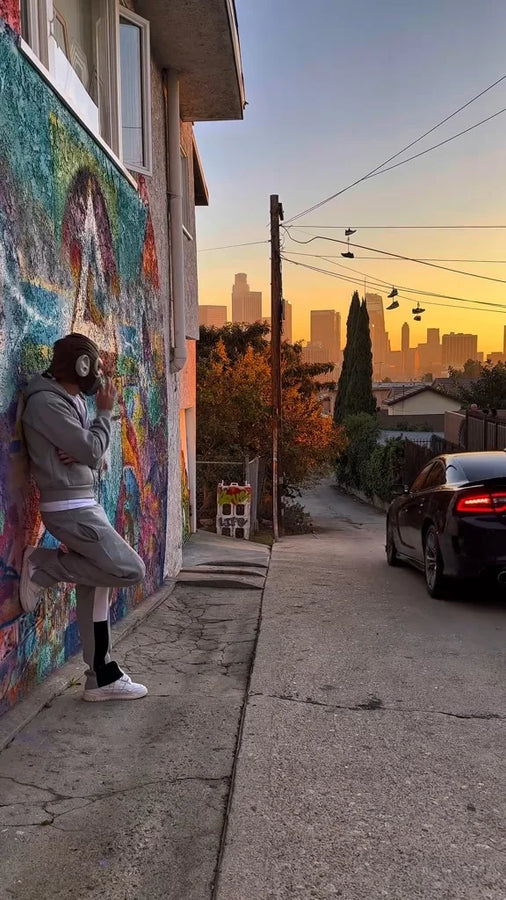 Hoodie Zip Gopo Gris