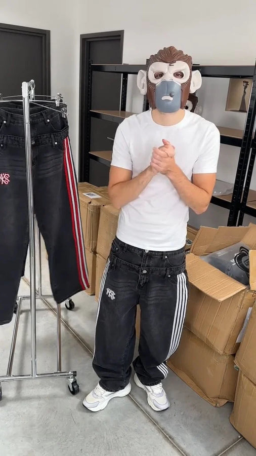 Jeans Double Waist Gopo