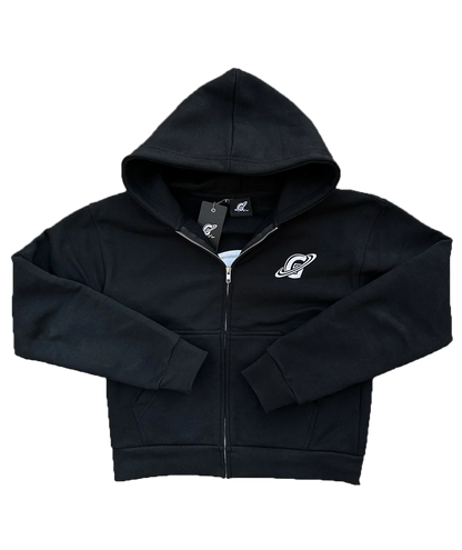 Hoodie Zip Gopo Noir