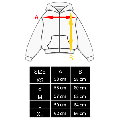 Hoodie Zip GS x New York Gopo Black